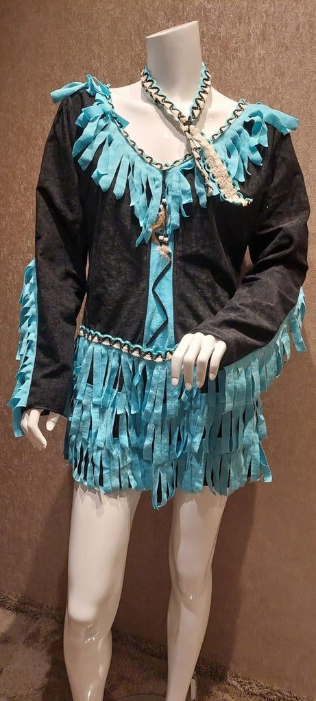 Indianen outfit, Kleding | Dames, Carnavalskleding en Feestkleding, Ophalen of Verzenden, Zo goed als nieuw, Carnaval
