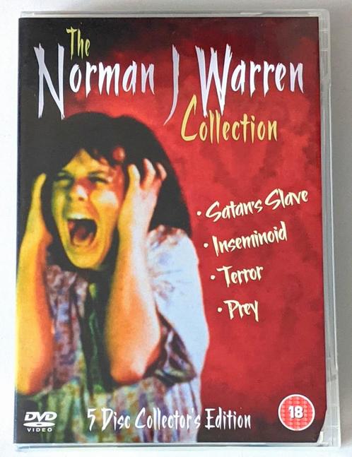 Norman J. Warren Collection | Anchor Bay | 5-Discs, Cd's en Dvd's, Dvd's | Horror, Zo goed als nieuw, Verzenden