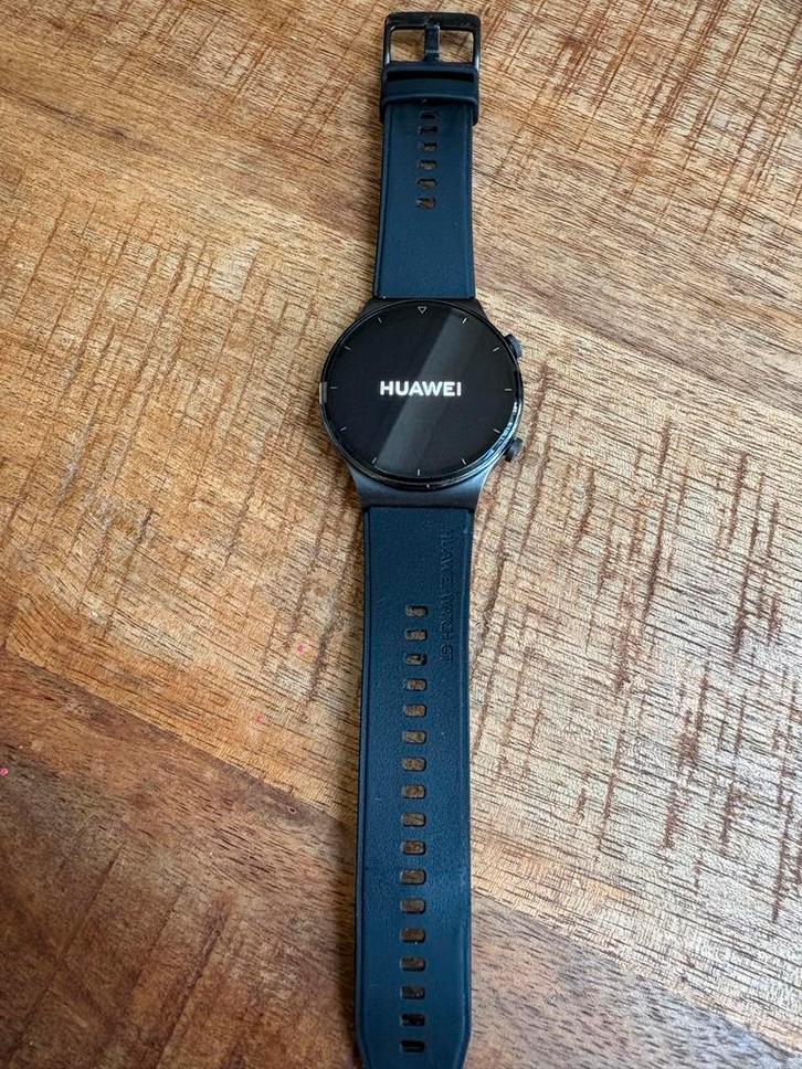Huawei Watch GT2 Pro, Sieraden, Tassen en Uiterlijk, Smartwatches, Zo goed als nieuw, Zwart, Waterdicht, Ophalen of Verzenden
