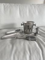 Cocktail set Alessi ZGAN, Ophalen of Verzenden, Zo goed als nieuw, Rvs