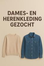 Kast opgeruimd? Dames- en herenkleding gezocht, Ophalen of Verzenden, Zo goed als nieuw