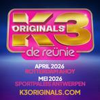 Kaartje voor K3 originals 9 april 1x zitplaats, Tickets en Kaartjes, Evenementen en Festivals, Eén persoon