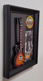 Slash Guns 'N Roses miniatuur gitaar op lijst wanddeco, Info@deconoord.nl, Deco Noord, Nieuw, Ophalen of Verzenden