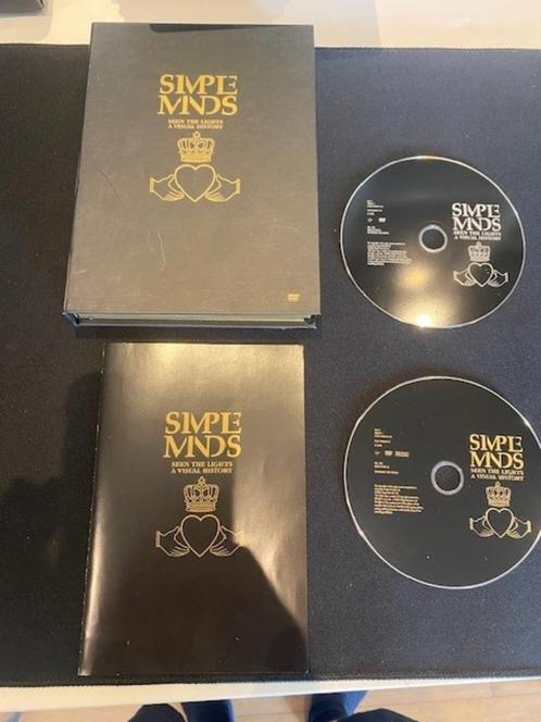 Simple Minds ‎– Seen The Lights (A Visual History) 2 DVD Box, Cd's en Dvd's, Dvd's | Muziek en Concerten, Gebruikt, Muziek en Concerten