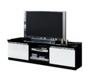 Tv meubel Forever Chrome hoogglans zwart wit -SALE-, Ophalen of Verzenden, Nieuw, 25 tot 50 cm, Minder dan 100 cm
