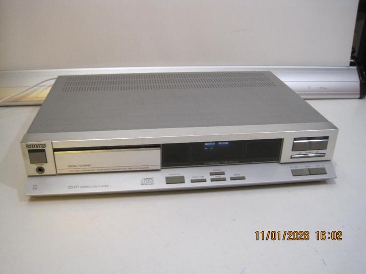 philips CD471 compact disc speler (370), Audio, Tv en Foto, Cd-spelers, Gebruikt, Philips, Ophalen of Verzenden