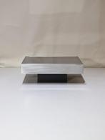 Willy Rizzo Cidue salontafel chroom spiegel Italië 1970s, Huis en Inrichting, Tafels | Salontafels, Ophalen, 50 tot 100 cm, -