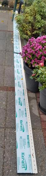 Keralit Sponningdeel crème (Ral 9001)  houtstructuur, Doe-het-zelf en Verbouw, Platen en Panelen, Ophalen, Nieuw, Overige materialen