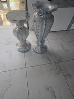 Woonaccessoir, Huis en Inrichting, Woonaccessoires | Vazen, Ophalen, Overige kleuren, Glas, Minder dan 50 cm