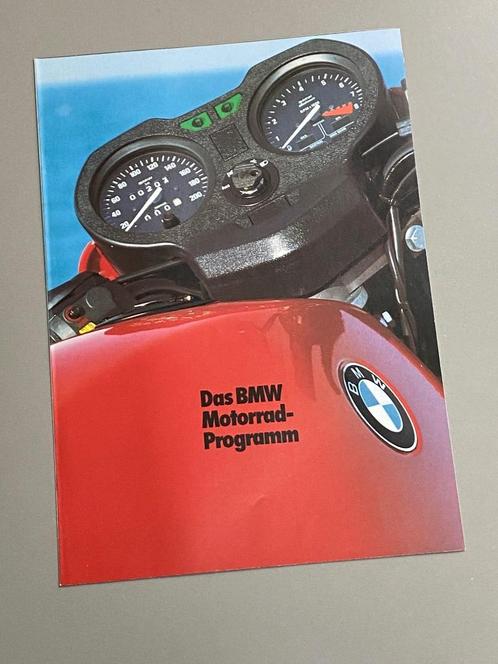 BMW folder uit 1982 (R100, R 65 en de R45), Motoren, Handleidingen en Instructieboekjes, BMW, Ophalen of Verzenden