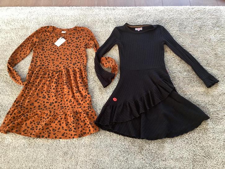 Meisjes kleding pakket stoer winter jas jurk broek 146 152, Kinderen en Baby's, Kinderkleding | Kinder-kledingpakketten, Zo goed als nieuw