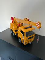 Bruder MAN kraanwagen, Kinderen en Baby's, Speelgoed | Speelgoedvoertuigen, Ophalen of Verzenden, Gebruikt