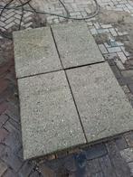 37m² 40x60 vlakke beton tegel, gebruikt, op pallet, Tuin en Terras, Tegels en Klinkers, Gebruikt, Ophalen of Verzenden, 10 m² of meer
