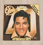 Elvis Presley dubbel-lp 40 Greatest Hits, Ophalen of Verzenden, 1960 tot 1980, Gebruikt, Overige formaten