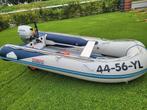 Honwave 350 met Honda BF 20 Pk rubberboot, Watersport en Boten, Rubberboten, Aluminium, Zo goed als nieuw, Benzine, Minder dan 70 pk