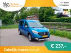 Dacia Dokker 1.2 TCe S&S Stepway airco cruise n € 13.950,0, Auto's, Dacia, Voorwielaandrijving, Stof, 4 cilinders, Blauw