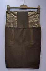 Sportalm koker rok pu-leer faux leather + stof mt 36 S 44622, Kleding | Dames, Rokken, ., Zwart, Nieuw, Sportalm