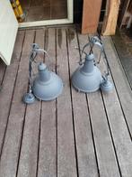 Mooie set hanglampen! Zware kwaliteit, Ophalen, Zo goed als nieuw, Metaal, Minder dan 50 cm