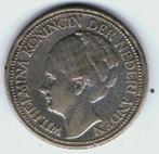 22-1012 Nederland 25 cent 1926, Postzegels en Munten, Munten | Nederland, Verzenden, Zilver, 25 cent, Koningin Wilhelmina