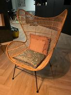 Rotan Egg Fauteuil, Huis en Inrichting, Stoelen, Ophalen, Gebruikt, Riet of Rotan, Eén