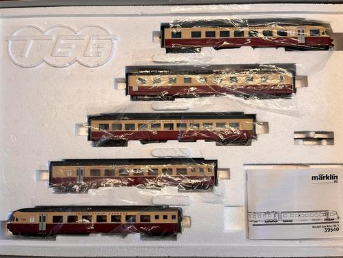 Marklin 39540 SBB TEE II Gottardo, Hobby en Vrije tijd, Modeltreinen | H0, Zo goed als nieuw, Treinset, Wisselstroom, Märklin