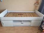 1 persoons bed Gratis, Ophalen of Verzenden, Gebruikt, 180 cm of meer, 85 tot 100 cm