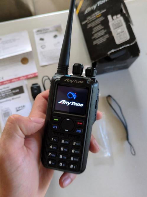 Anytone AT-D878UV Plus 144/430 MHz DMR/Analoog, Telecommunicatie, Portofoons en Walkie-talkies, Zo goed als nieuw, 15 km of meer