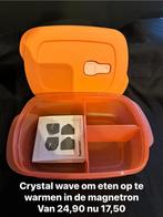 Tupperware CrystalWave Rechthoek Magnetron Bak, Ophalen of Verzenden, Nieuw, Oranje, Bak of Kom