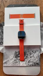 Apple Watch Ultra LTE 49 mm, Sieraden, Tassen en Uiterlijk, Smartwatches, Ophalen, Apple Watch ⌚️, IOS, Oranje