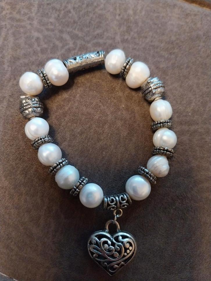 Armband zoetwaterparels, Sieraden, Tassen en Uiterlijk, Armbanden, Nieuw, Ophalen of Verzenden