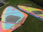 windsurf set 3 zeilen 2 giek mast  etc zie foto Elst (U), Ophalen of Verzenden, Gebruikt, Minder dan 250 cm, Overige typen