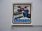 sticker oud Gennep thissen vitesse banden garage retro auto, Overige typen, Zo goed als nieuw, Verzenden