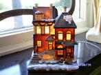 Intratuin kerstvilla met licht kersthuis voor kerstdorp, Diversen, Kerst, Verzenden, Gebruikt