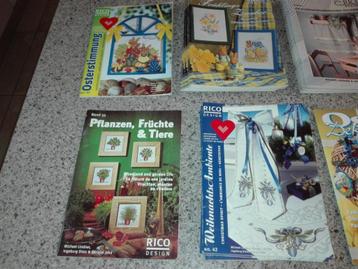 Rico kruissteek  hardanger platsteek 2.50 Euro per stuk  beschikbaar voor biedingen