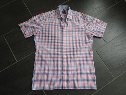 mooi zomers overhemd van Olymp maat L, Kleding | Heren, Overhemden, Zo goed als nieuw, Halswijdte 41/42 (L), Blauw, Ophalen