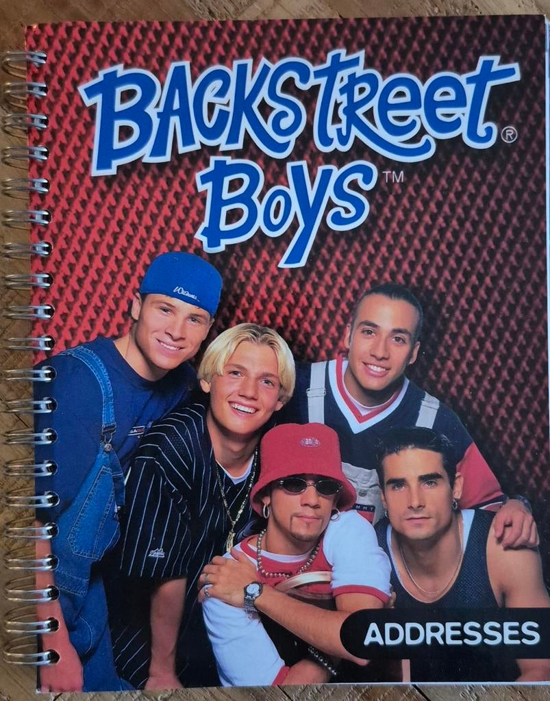 Backstreet Boys adresboek - NIEUW, Tickets en Kaartjes, Eén persoon