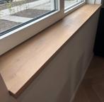 Eiken Vensterbank Op Maat | Overzetvensterbank | Vensterbank, Doe-het-zelf en Verbouw, Hout en Planken, Ophalen, 25 tot 50 mm