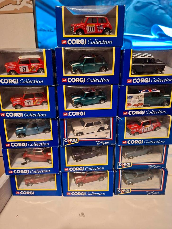 Corgi Mini Collection - Diverse Modellen, Hobby en Vrije tijd, Modelauto's | 1:18, Zo goed als nieuw, Auto, Overige merken, Ophalen of Verzenden