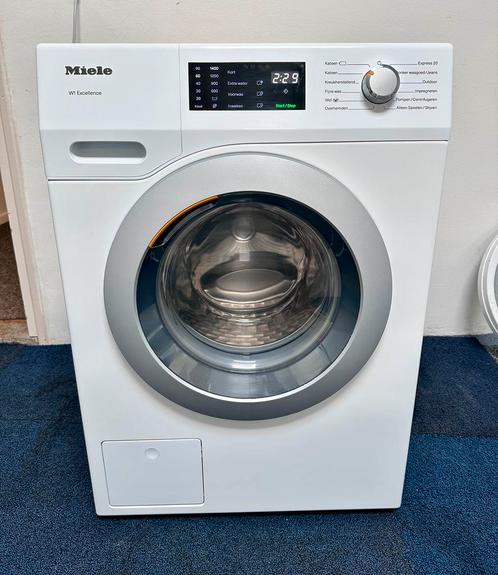 Miele W1 Excellence Wasmachine 7 kg 1400 Toeren A+++ Class, Witgoed en Apparatuur, Wasmachines, Zo goed als nieuw, 8 tot 10 kg