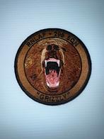 298 Squadron 'Grizzly' Patch, Ophalen of Verzenden, Luchtmacht, Nederland, Embleem of Badge