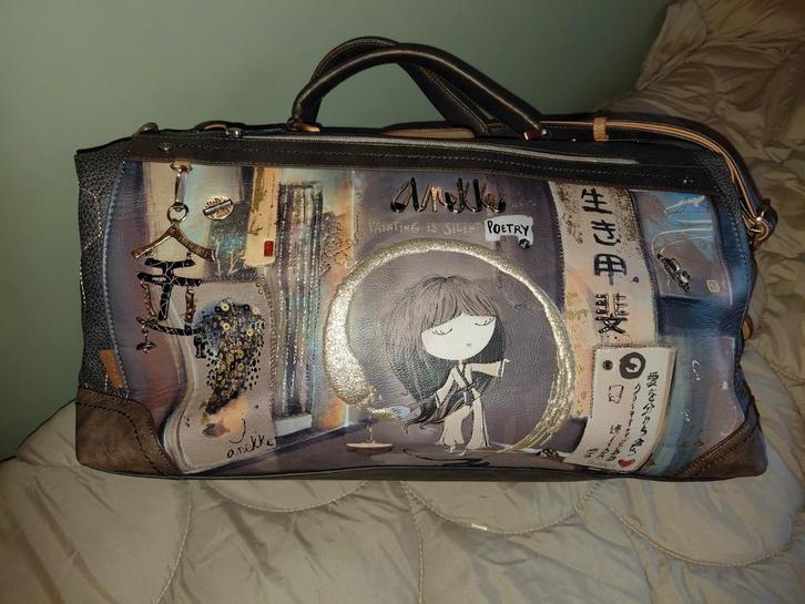 Reistas weekendtas NIEUW Anekke, Sieraden, Tassen en Uiterlijk, Tassen | Reistassen en Weekendtassen, Zo goed als nieuw, 30 cm of meer