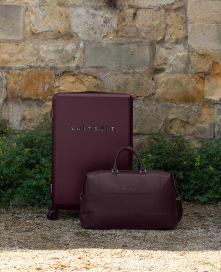 ✅ SUITSUIT Mystique Cherry Lacquer koffer 76 cm - NIEUW, Sieraden, Tassen en Uiterlijk, Koffers, Nieuw, Hard kunststof, 70 cm of meer