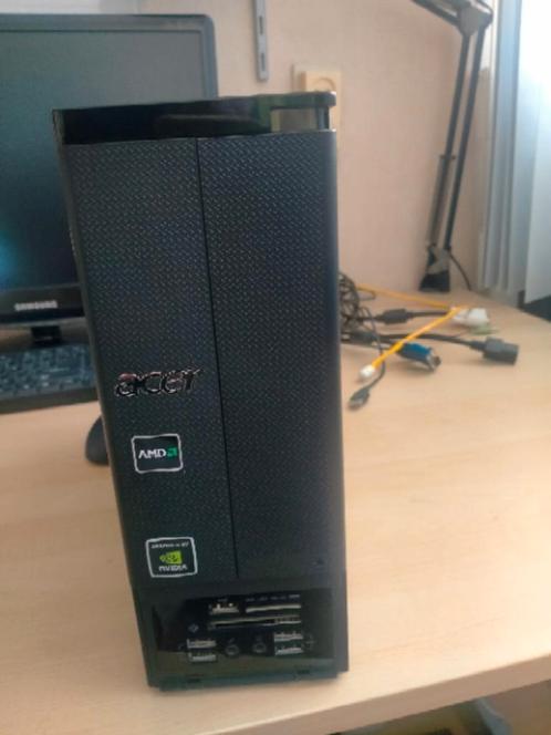 acer aspire amd athlon ll x4 635 processor 2.90 ghz, Computers en Software, Desktop Pc's, Zo goed als nieuw, 2 tot 3 Ghz, SSD
