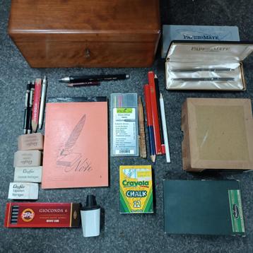 CALLIGRAPHY PENCIL PAPERMATE CRAYON PEN ARTIST COLOR  beschikbaar voor biedingen