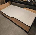 bed, Ophalen, 90 cm, Eenpersoons, Wit
