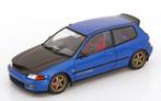 Honda Civic (EG6) 1991 “Solido Works” Cobalt Blue Pearl 1-18, Hobby en Vrije tijd, Modelauto's | 1:18, Solido, Tschuiten@hotmail.com
