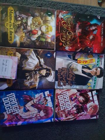 Diverse Manga boeken (Engels) beschikbaar voor biedingen