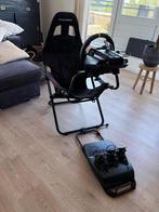 XBOX ONE S 500GB + Playseat + Logitech stuur & pedalen, Ophalen, Zo goed als nieuw, Stuurtje of Sportattribuut, Xbox Original