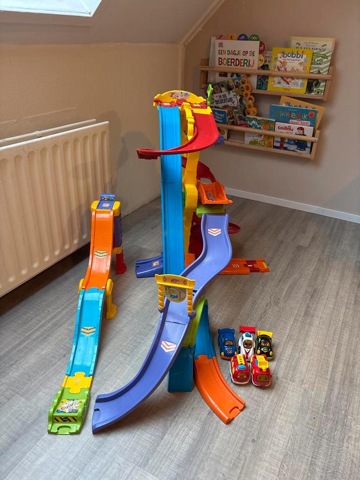 VTech Toet Toet Auto Racebaan, Kinderen en Baby's, Speelgoed | Overig, Zo goed als nieuw, Jongen of Meisje, Ophalen