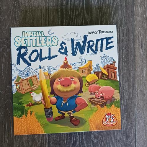 Nr 64) Imperial Settlers. Roll & Write, Hobby en Vrije tijd, Gezelschapsspellen | Bordspellen, Zo goed als nieuw, Ophalen of Verzenden